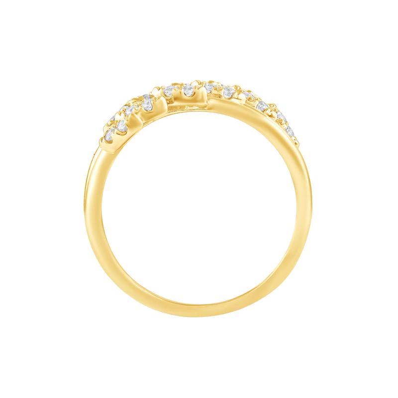 Diamond Ring in 10K Yellow Gold &#40;1/4 ct. tw.&#41; – Image 2 of 3