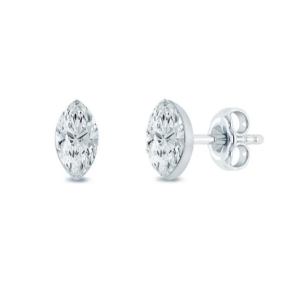 Lab Grown Diamond Stud Earring Box Set in 10K White Gold &#40;1 ct. tw.&#41; – Image 4 of 4