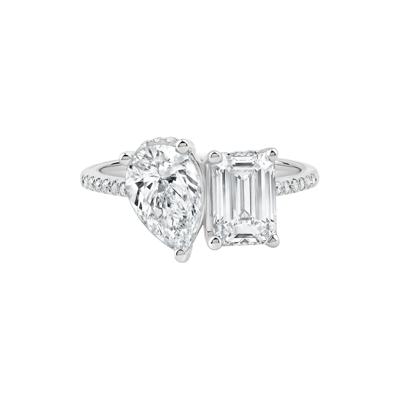 Gianna Lab Grown Diamond Toi et Moi Engagement Ring in 14K Gold (3 1/4 ct. tw.)