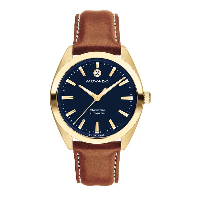 Gents Heritage Datron Watch With Brown Leather Strap – Image 1 of 3