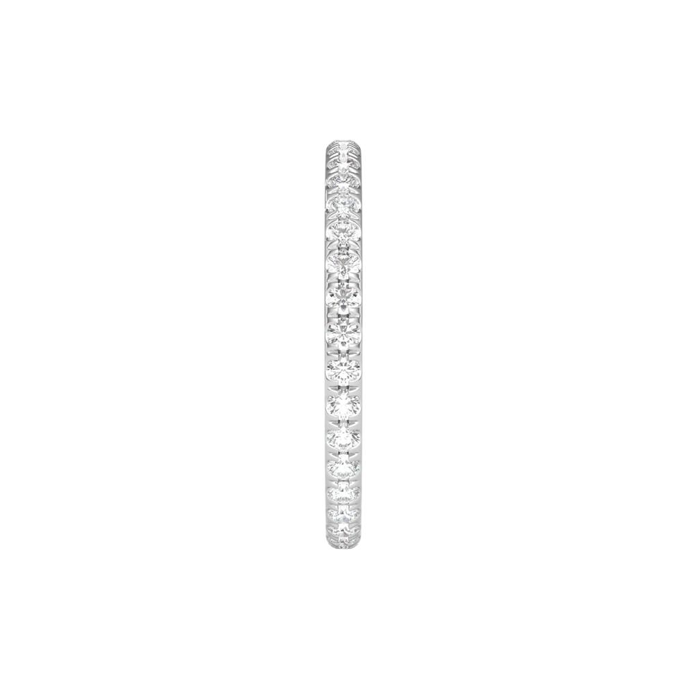 Lab Grown Diamond Comfort Fit Eternity Band in Platinum (1/2 ct. tw.)  – Image 3 of 3