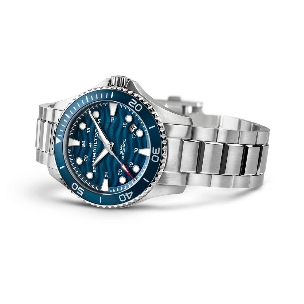 Khaki Navy Scuba Auto Watch with Stainless Steel Bracelet – Image 3 of 4