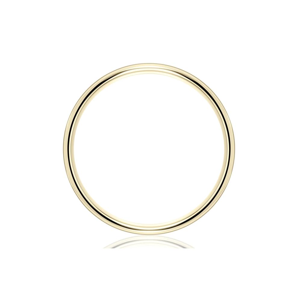 Flat Satin Finish Band in 10K Yellow Gold, 4.5MM – Image 2 of 3