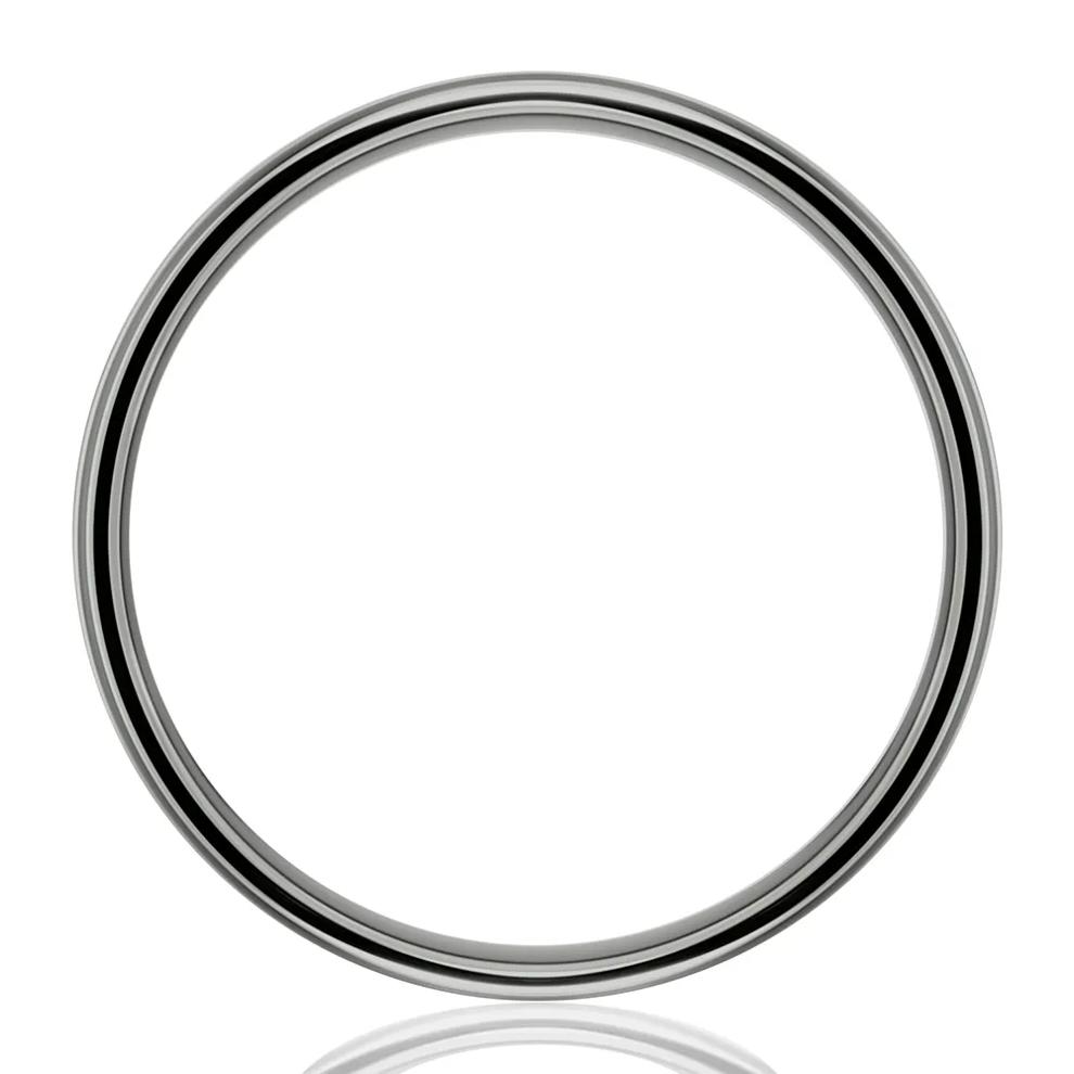 Men's Swirl Finish Band in Tantalum, 8MM – Image 2 of 3
