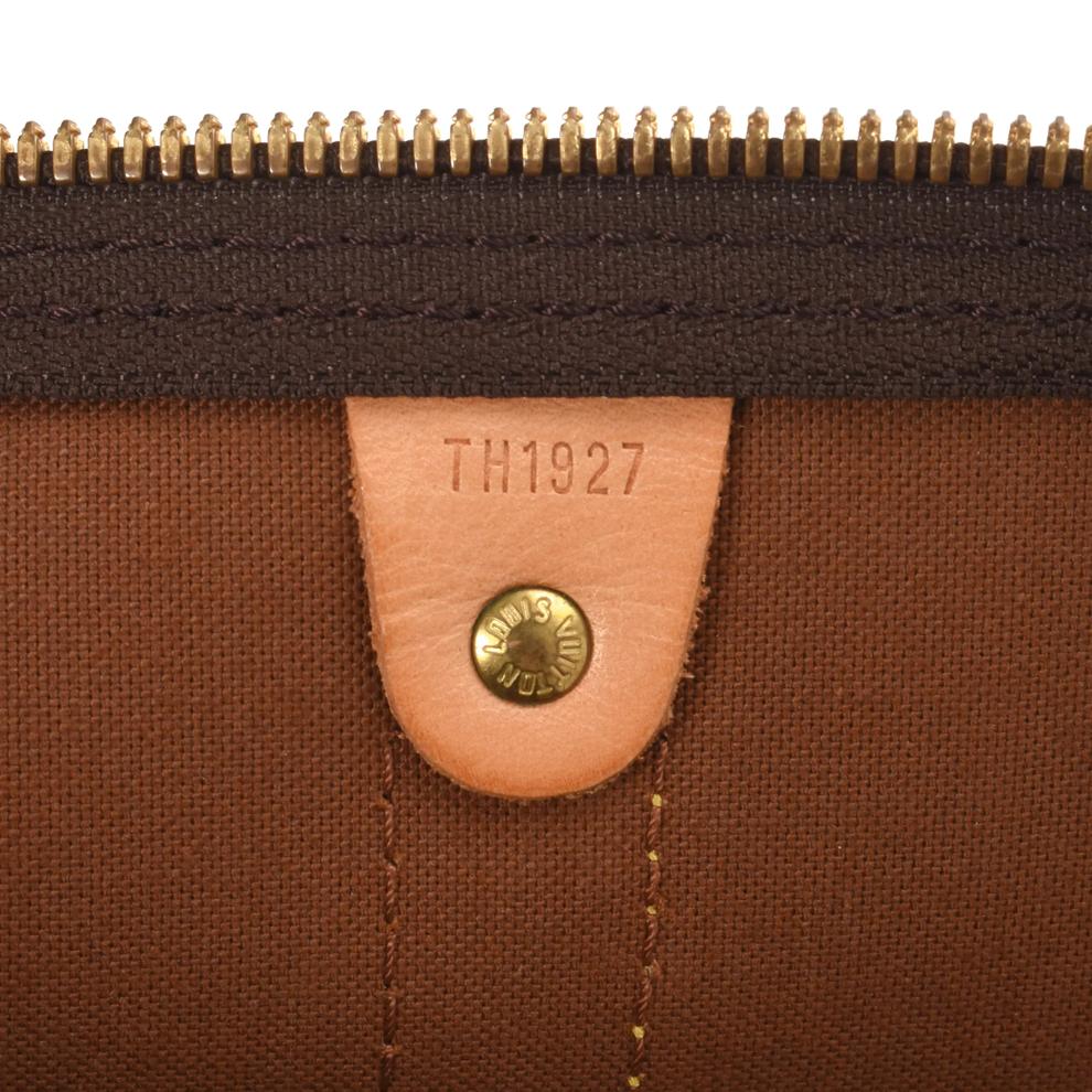 Pre-Owned Louis Vuitton Keepall Bandouliere 55 Duffle Bag – Image 9 of 9