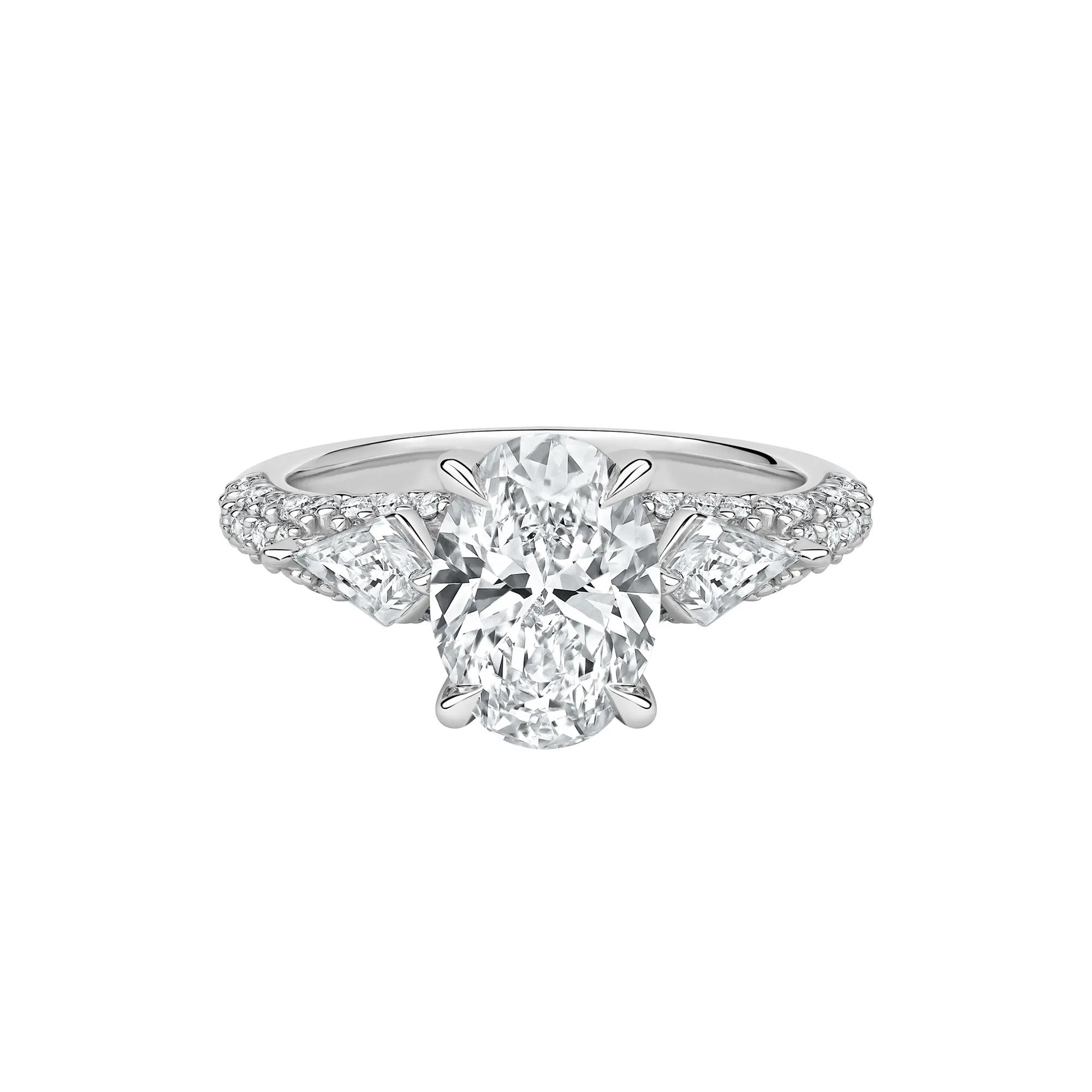 rêve Cali Lab Grown Diamond Engagement Ring in 14K Gold