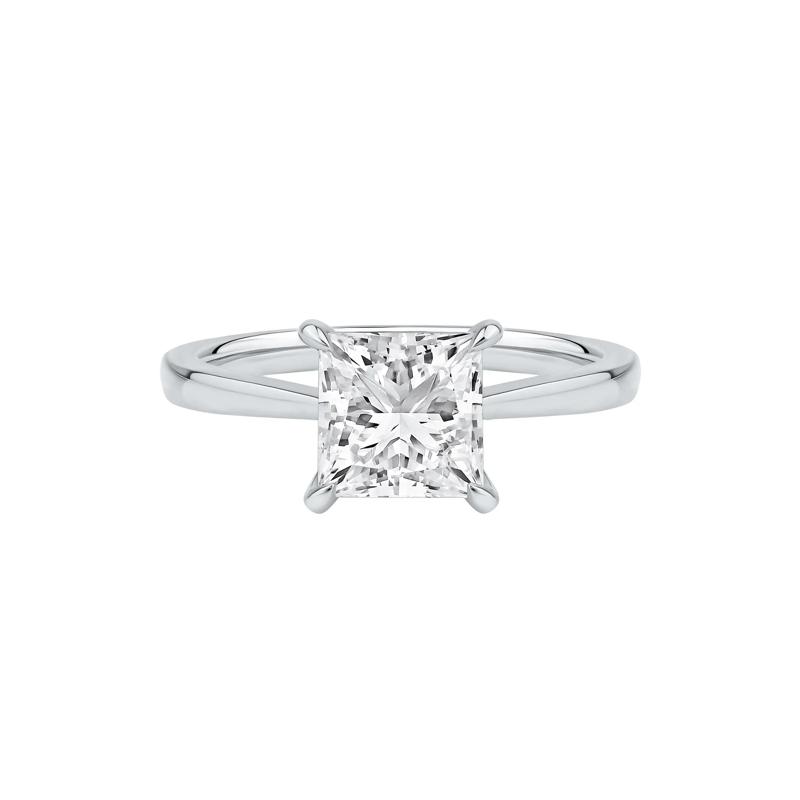 Lab Grown Diamond Solitaire Engagement Ring in Platinum &#40;2 ct. tw.&#41; – Image 1 of 5