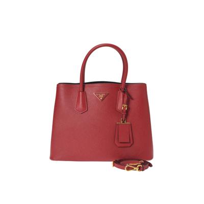 Pre-Owned Prada Double Tote
