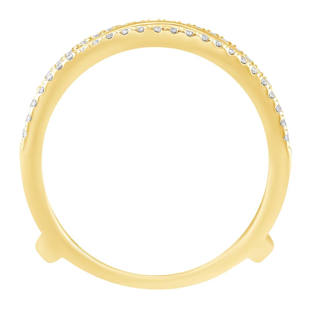 Double Row Diamond Insert in 14K Yellow Gold (1 ct. tw.) – Image 2 of 3