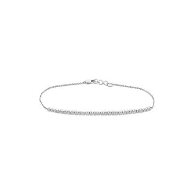 Diamond Prong-Set Bracelet in 10K Gold, 7" (3/4 ct. tw.)