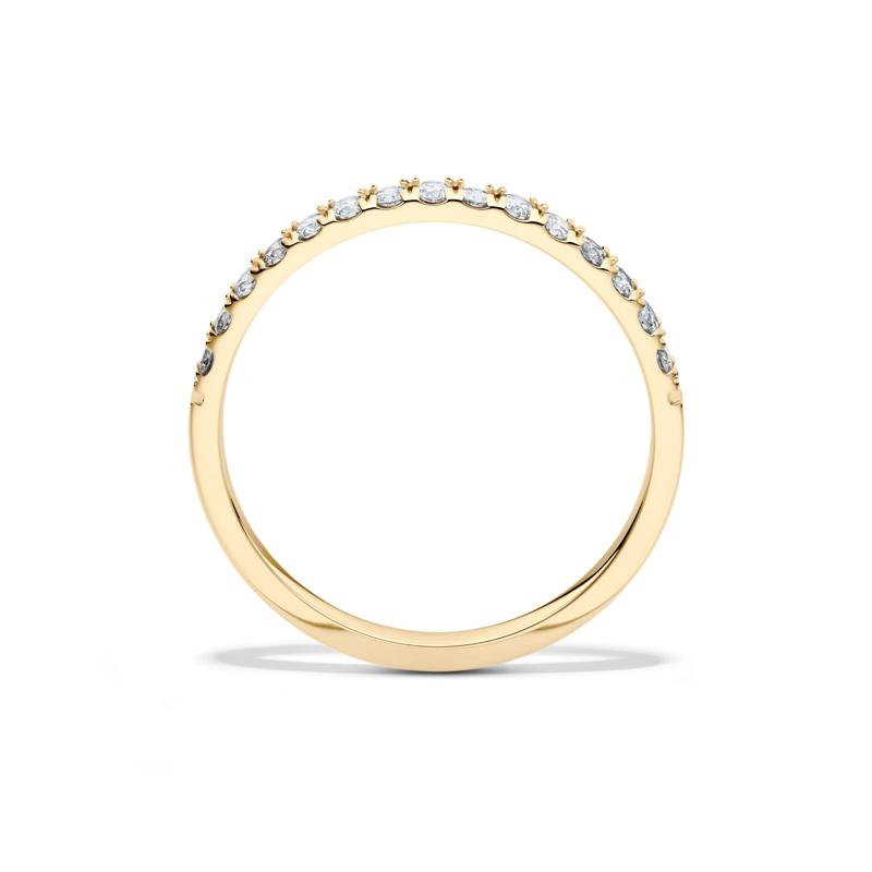 Diamond Anniversary Band in 14K Yellow Gold &#40;1/4 ct. tw.&#41; – Image 2 of 4