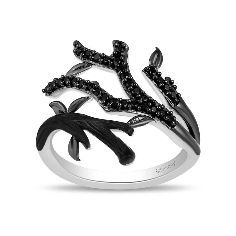 Evil Queen Enchanted Forest Branch Diamond Ring in Sterling Silver &#40;1/4 ct. tw.&#41; – Image 1 of 4