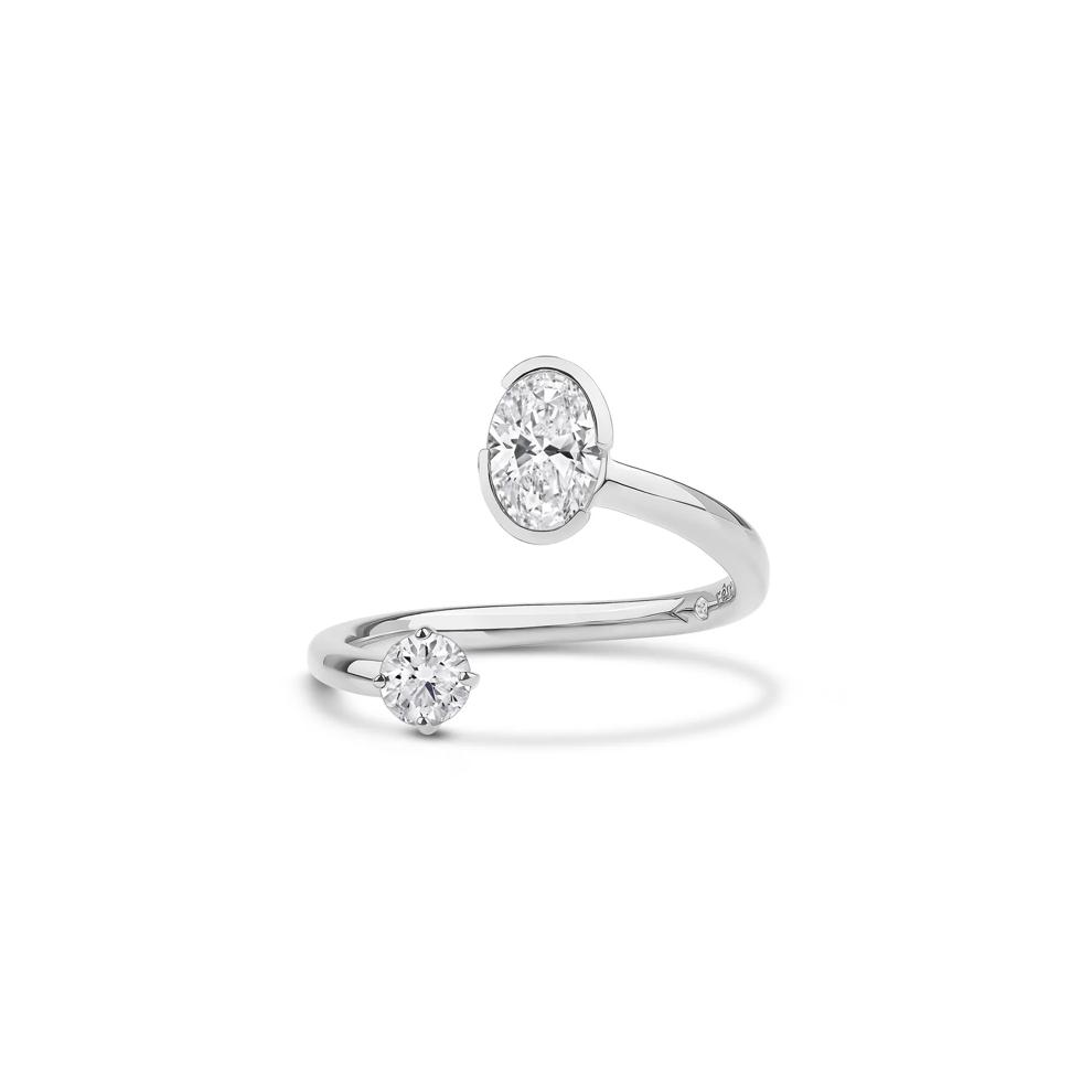 Lab Grown Diamond Ring in 14K White Gold (1 ct. tw.) – Image 1 of 4