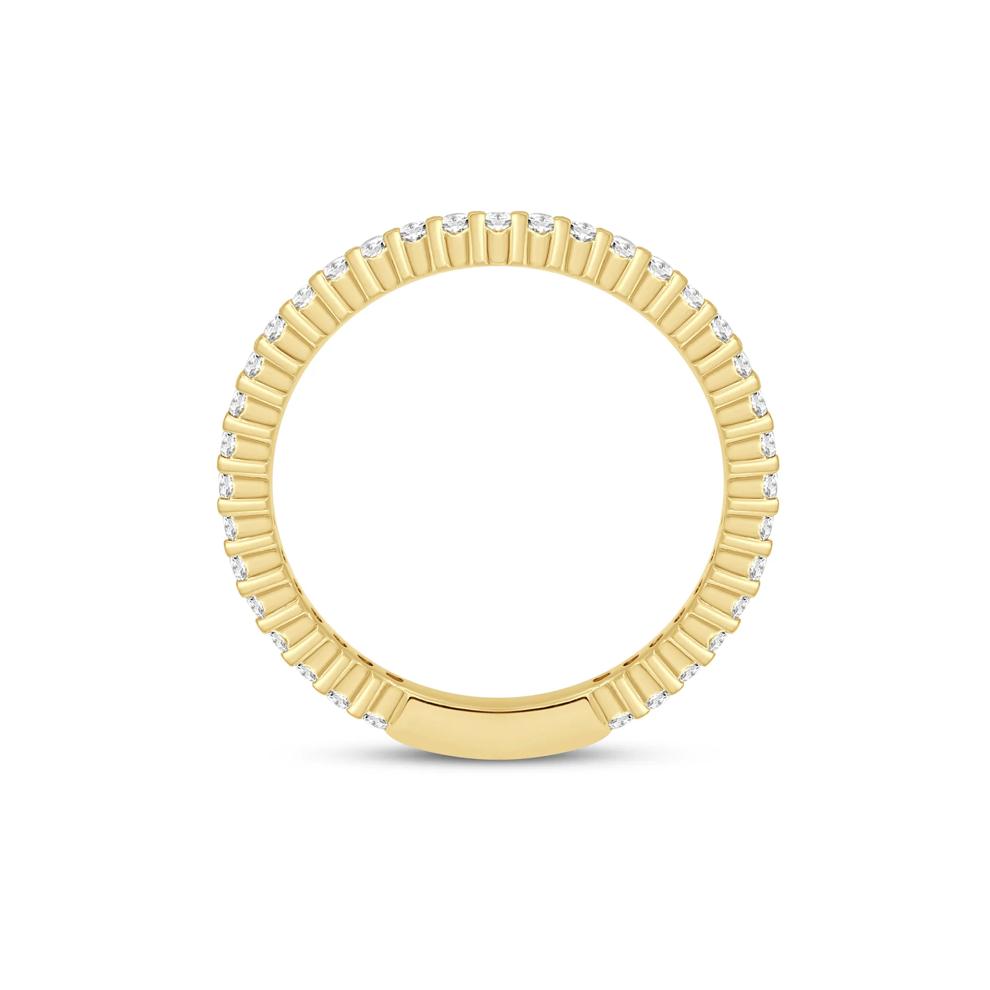 Round-Cut Sizeable Diamond Eternity Band in 14k Yellow Gold (1/2 ct. tw.) – Image 2 of 3