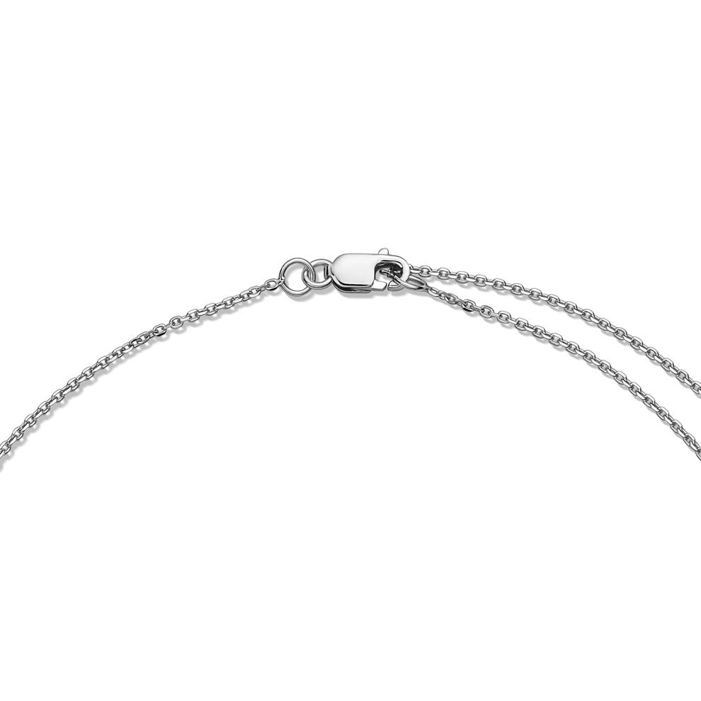 Lab Grown Diamond Pear-Shaped Halo Pendant in 10K White Gold (2 ct. tw.) – Image 2 of 4