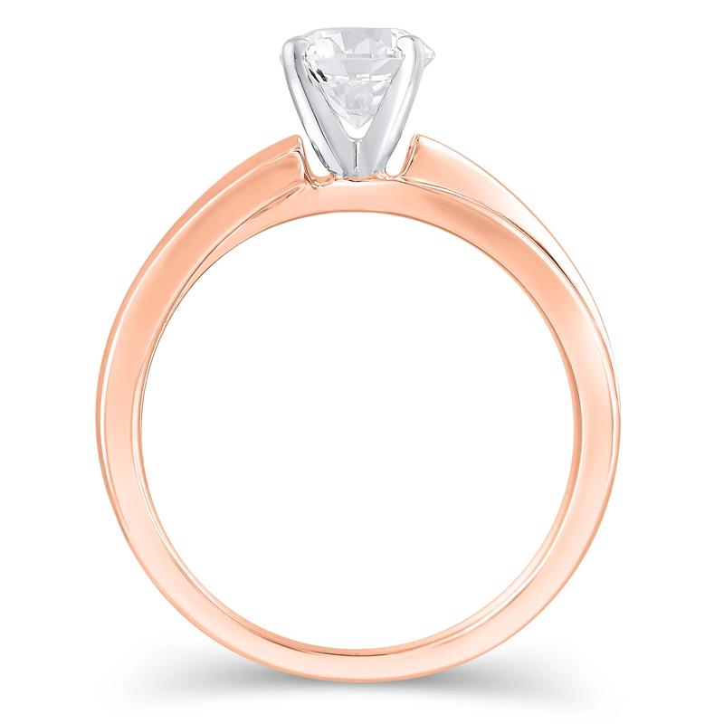 Open Crossover Semi-Mount Engagement Ring in 14K Gold &#40;Setting Only&#41; – Image 3 of 6