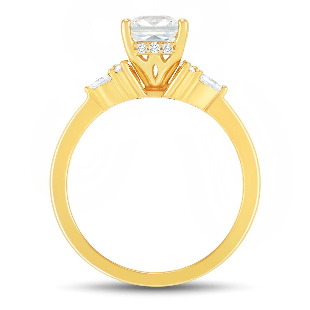 Lab Grown Diamond Engagement Ring in 14K Yellow Gold (2 1/4 ct. tw.) – Image 2 of 3