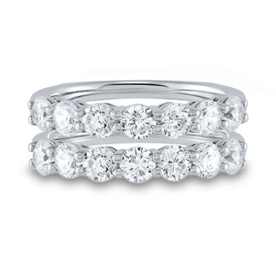 Lab Grown Diamond Ring Enhancer in 14K White Gold (2 ct. tw.)