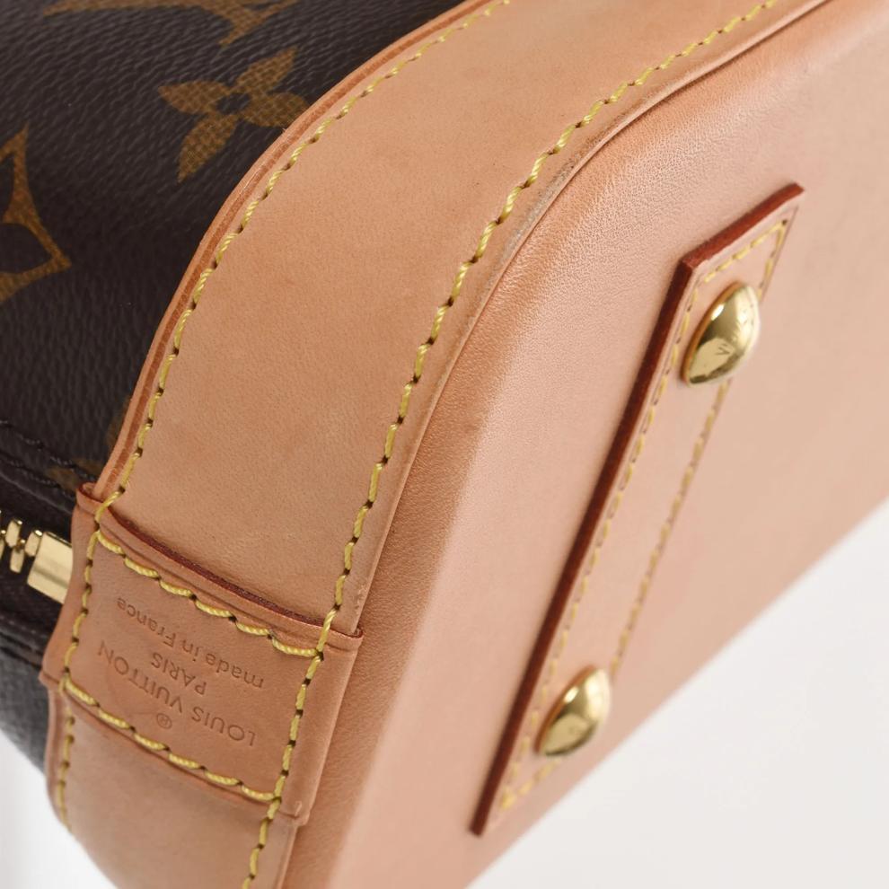 Pre-Owned Louis Vuitton Alma Bandouliere Top Handle Satchel – Image 7 of 8