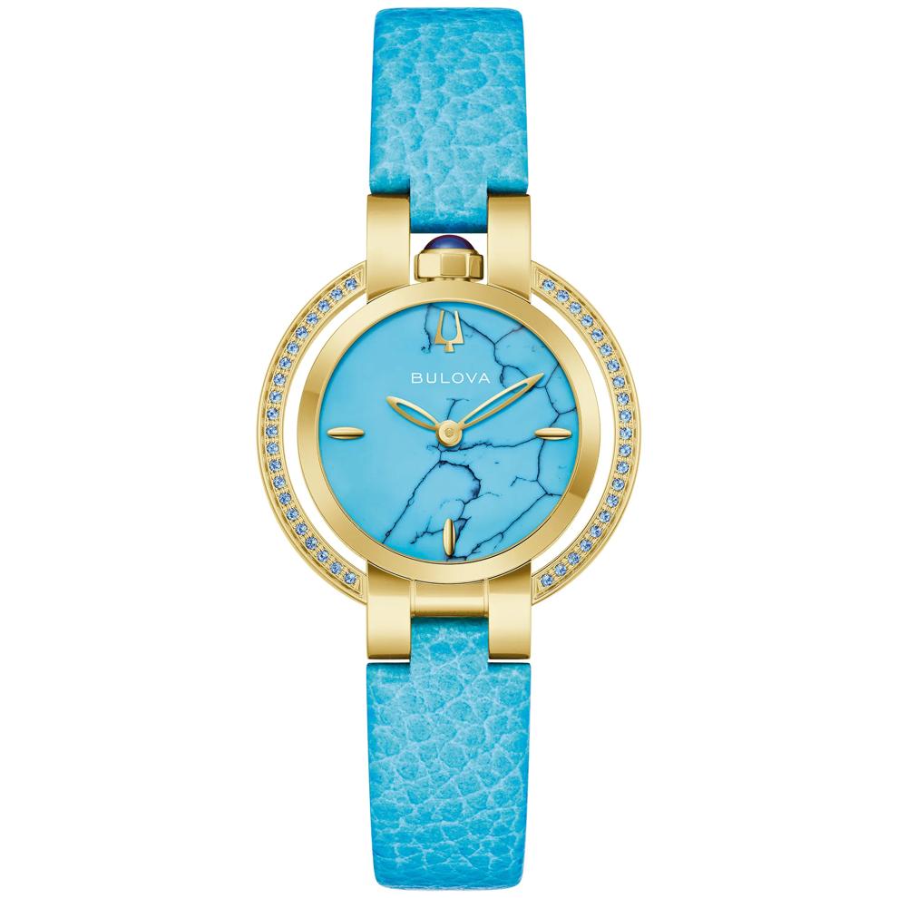 Ladies' Rubaiyat Summer Watch in Blue Leather – Image 1 of 3