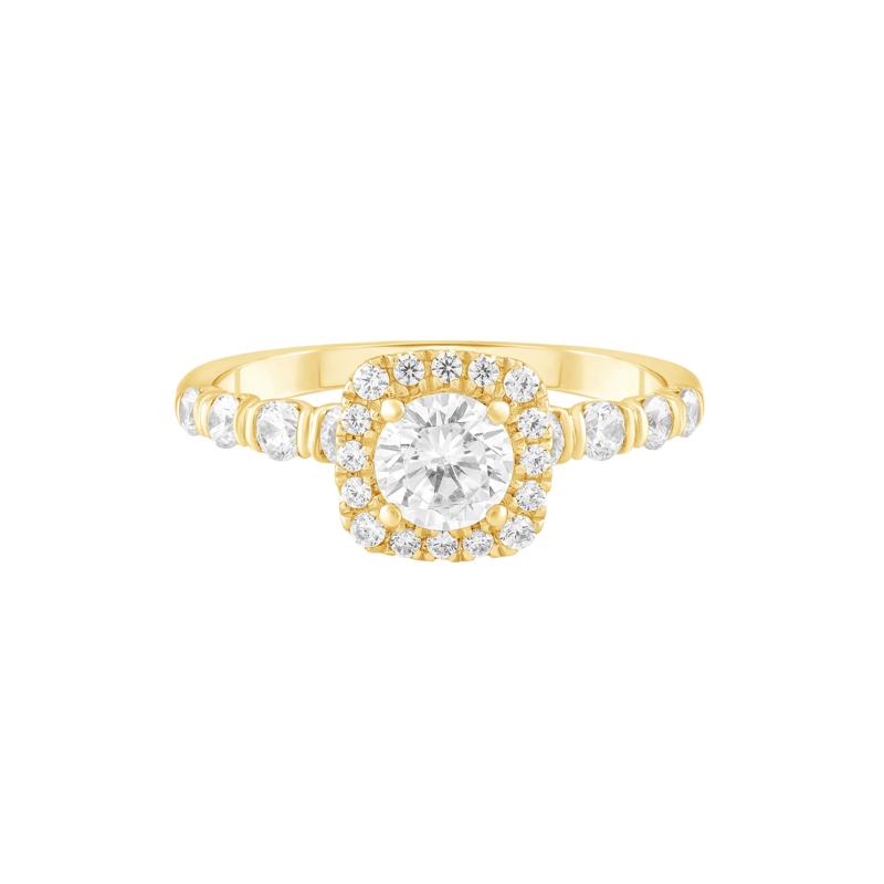 Diamond Engagement Ring in 14K Yellow Gold &#40;1 ct. tw.&#41; – Image 1 of 3