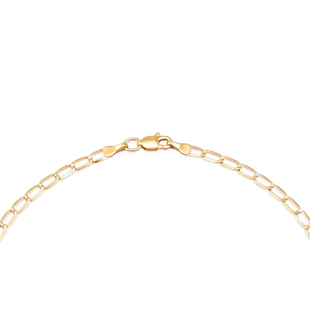 Hollow Forzatina Chain in 14K Yellow Gold, 2.6mm, 18" – Image 2 of 4