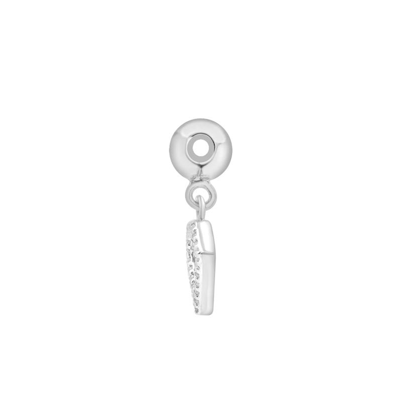Diamond Bead Charm in Sterling Silver – Image 2 of 3