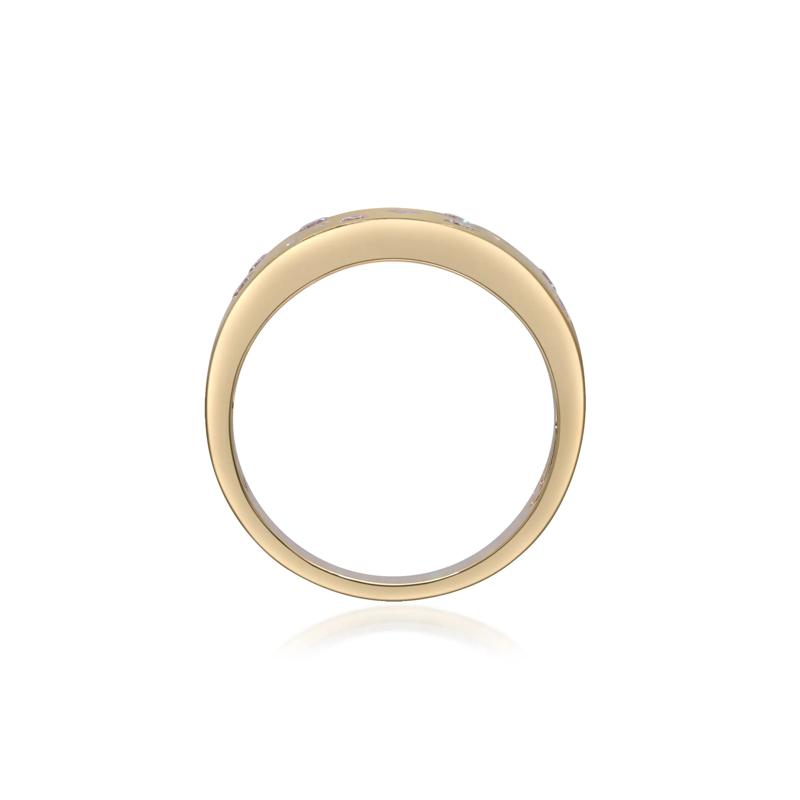Multi-Cut Diamond Ring in 10K Yellow Gold – Image 5 of 5