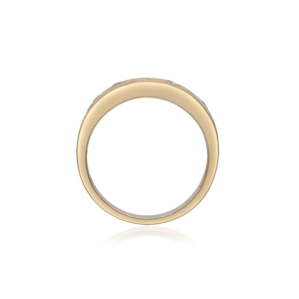 Multi-Cut Diamond Ring in 10K Yellow Gold – Image 5 of 5
