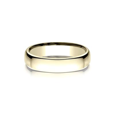 Wedding High Polish Band in 14K Gold