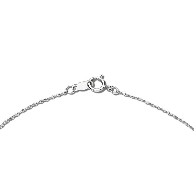 Lab Grown Diamond Drop Pendant in 14K White Gold &#40;3/8 ct. tw.&#41; – Image 3 of 4