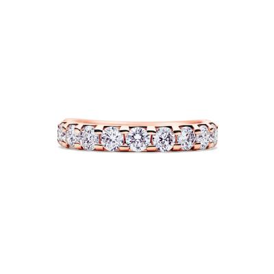 1 1/2 ct. tw. Lab Grown Diamond Band in 14K Rose Gold