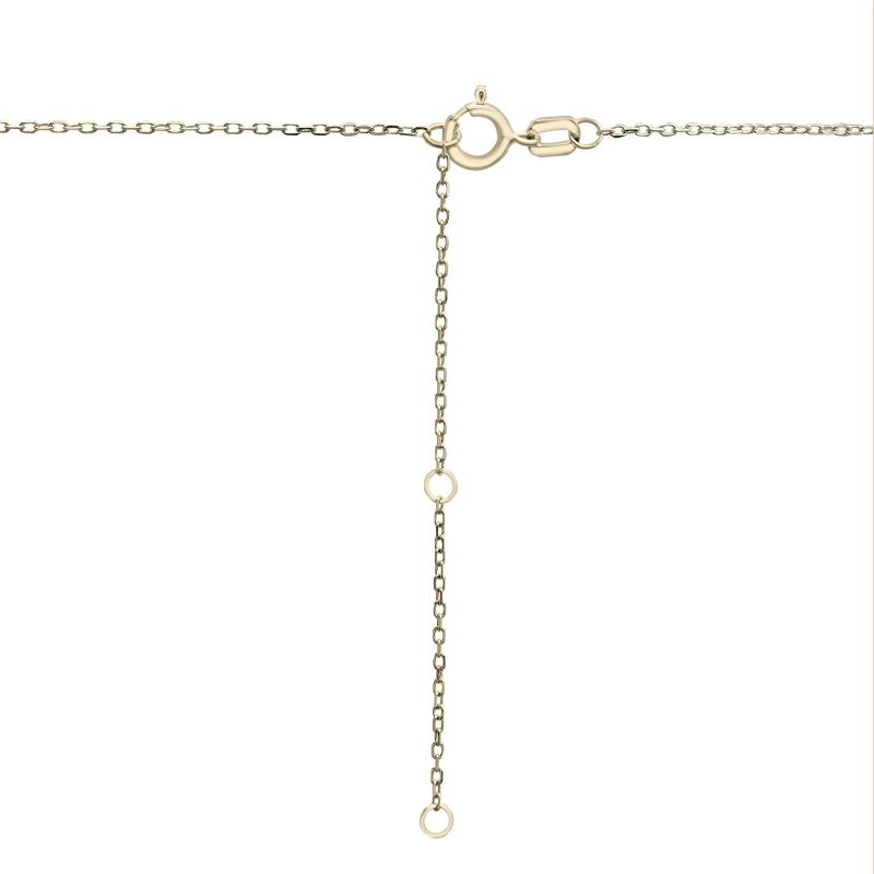 Diamond Round Solitaire Bezel-Set Pendant in 14K Yellow Gold  &#40;1/10 ct. tw.&#41; – Image 6 of 6