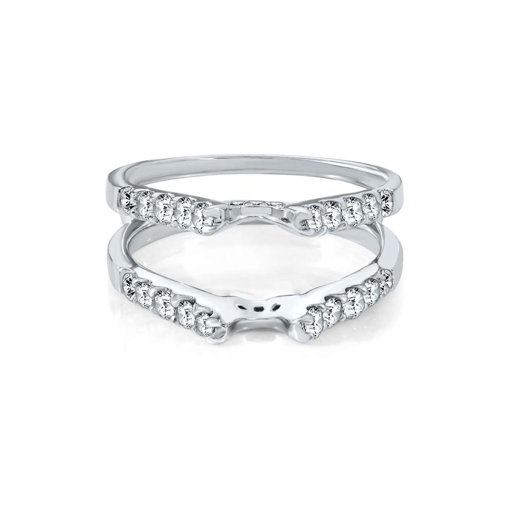 5/8 ct. tw. Diamond Ring Enhancer in 14K White Gold – Image 1 of 4