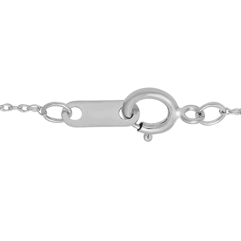 Diamond Drop Pendant in 10K White Gold &#40;1/2 ct. tw.&#41; – Image 3 of 3