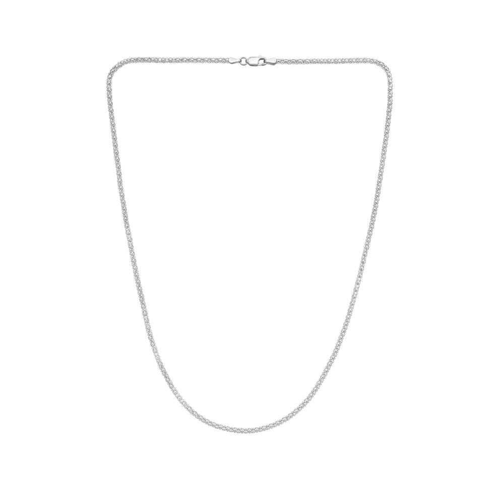 Popcorn Chain in Sterling Silver, 2.5MM, 20" – Image 2 of 3