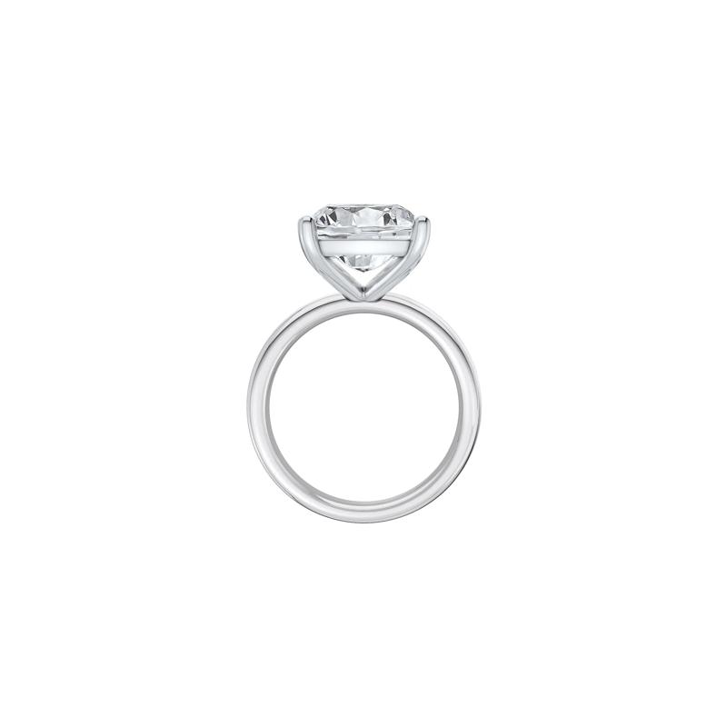 Lab Grown Diamond Elongated Cushion-Cut Engagement Ring in Platinum &#40;7 ct  tw.&#41; – Image 2 of 4