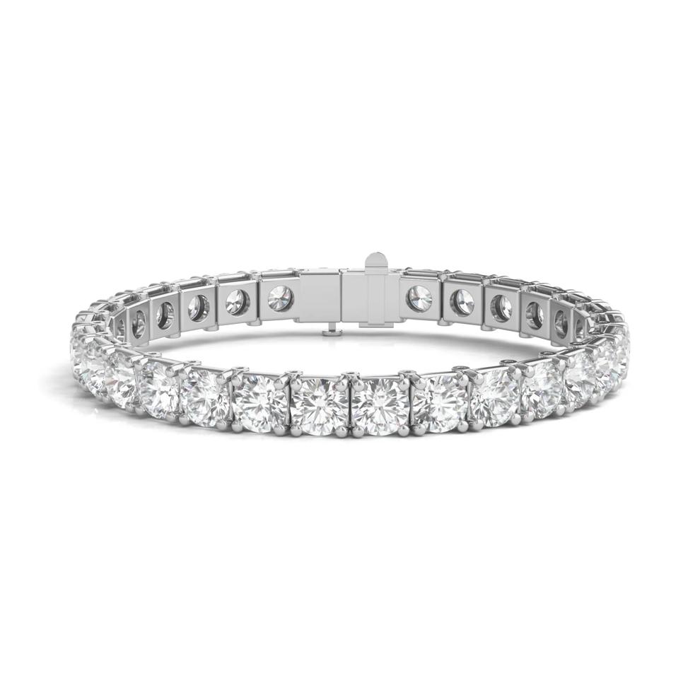 Lab Grown Diamond Tennis Bracelet in 14K White Gold, 7&rdquo; (15 ct. tw.) – Image 1 of 3