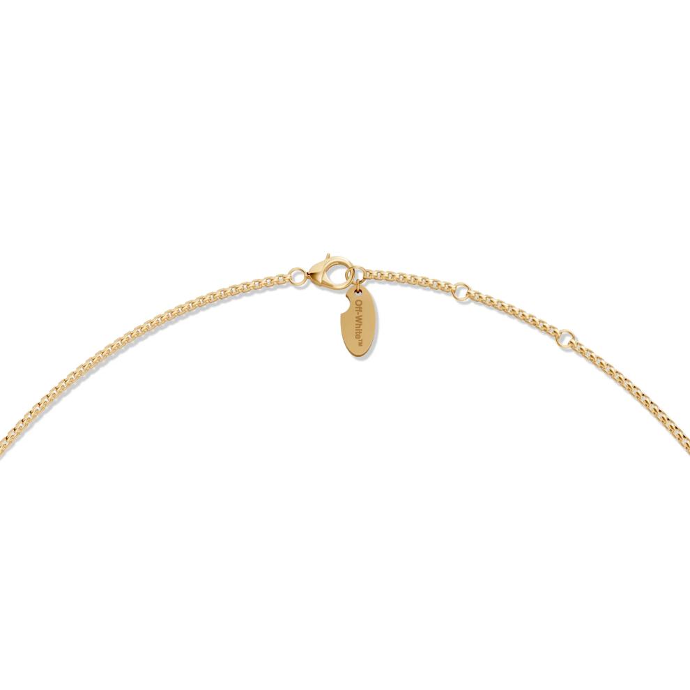 Men's Striped Design Dog Tag Pendant Necklace in Vermeil – Image 2 of 9