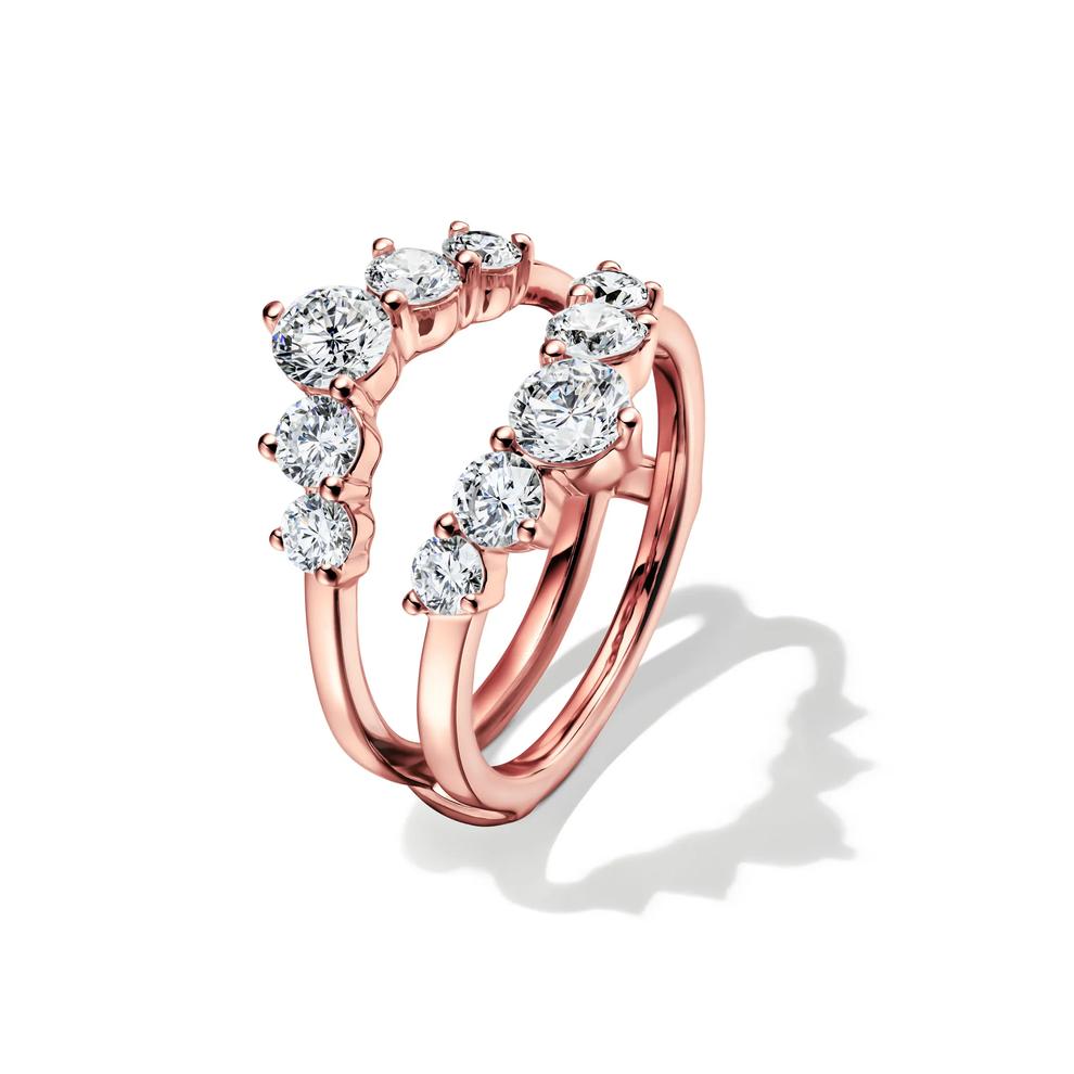 Lab Grown Diamond Insert in 14K Rose Gold (2 ct. tw.) – Image 4 of 4