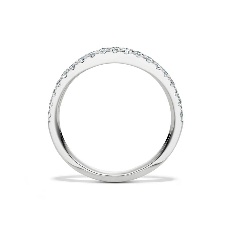 Darling Lab Grown Diamond Wedding Band in Platinum &#40;1/3 ct. tw.&#41;  – Image 2 of 5