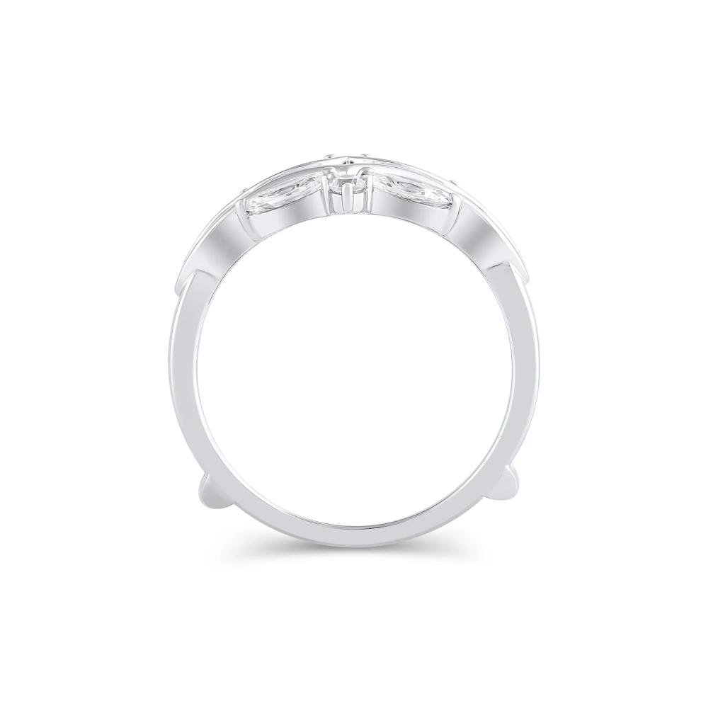 Lab Grown Diamond Ring Insert in 14K White Gold (5/8 ct. tw.) – Image 2 of 3
