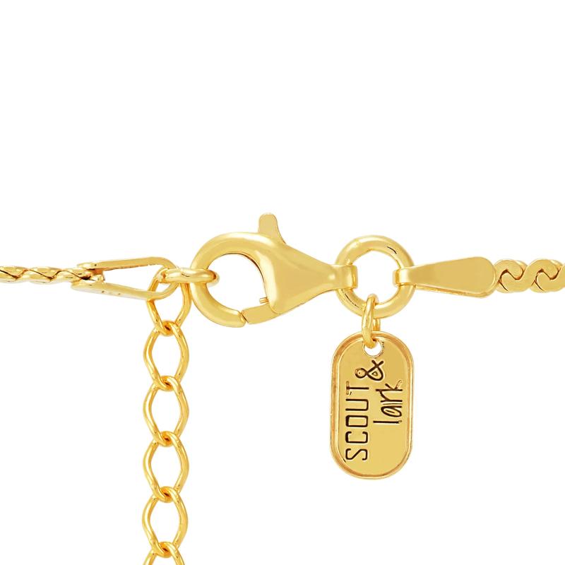 Serpentine Chain Necklace in Vermeil, 1.8MM, 15&quot; – Image 3 of 3