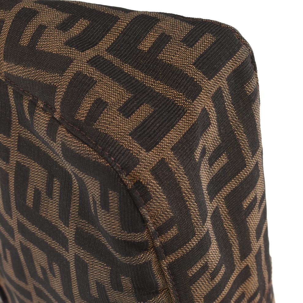 Pre-Owned Fendi Zucca Canvas Shoulder Bag Small Shoulder – Image 6 of 8