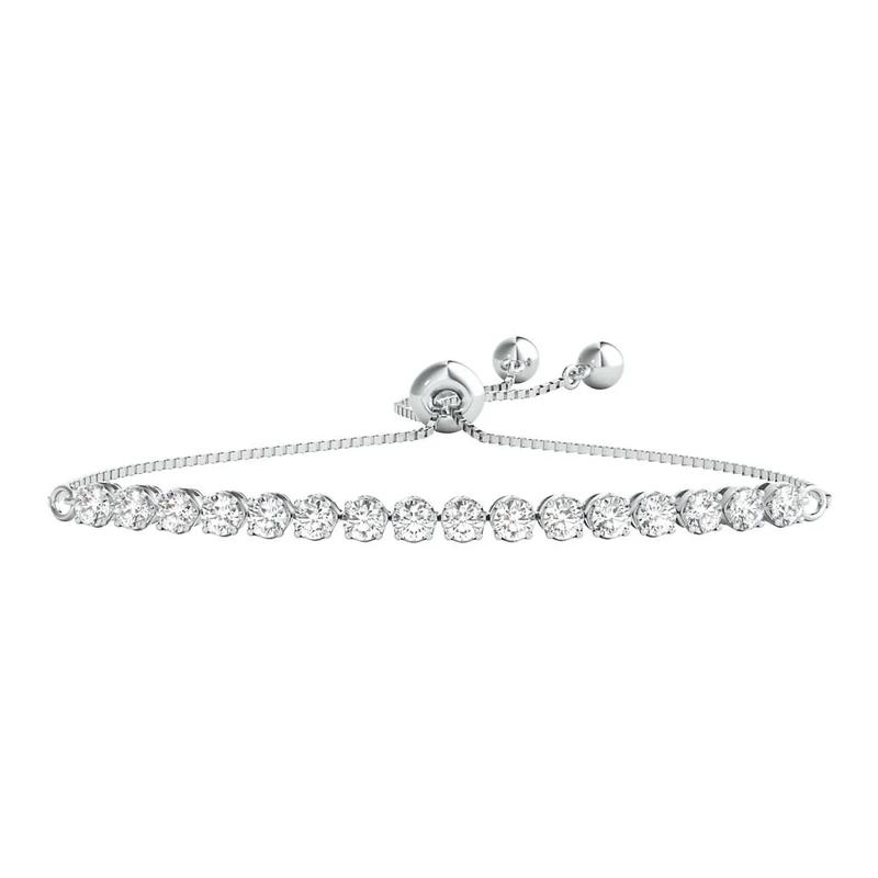 1/4 ct. tw. Diamond Bolo Bracelet – Image 1 of 1