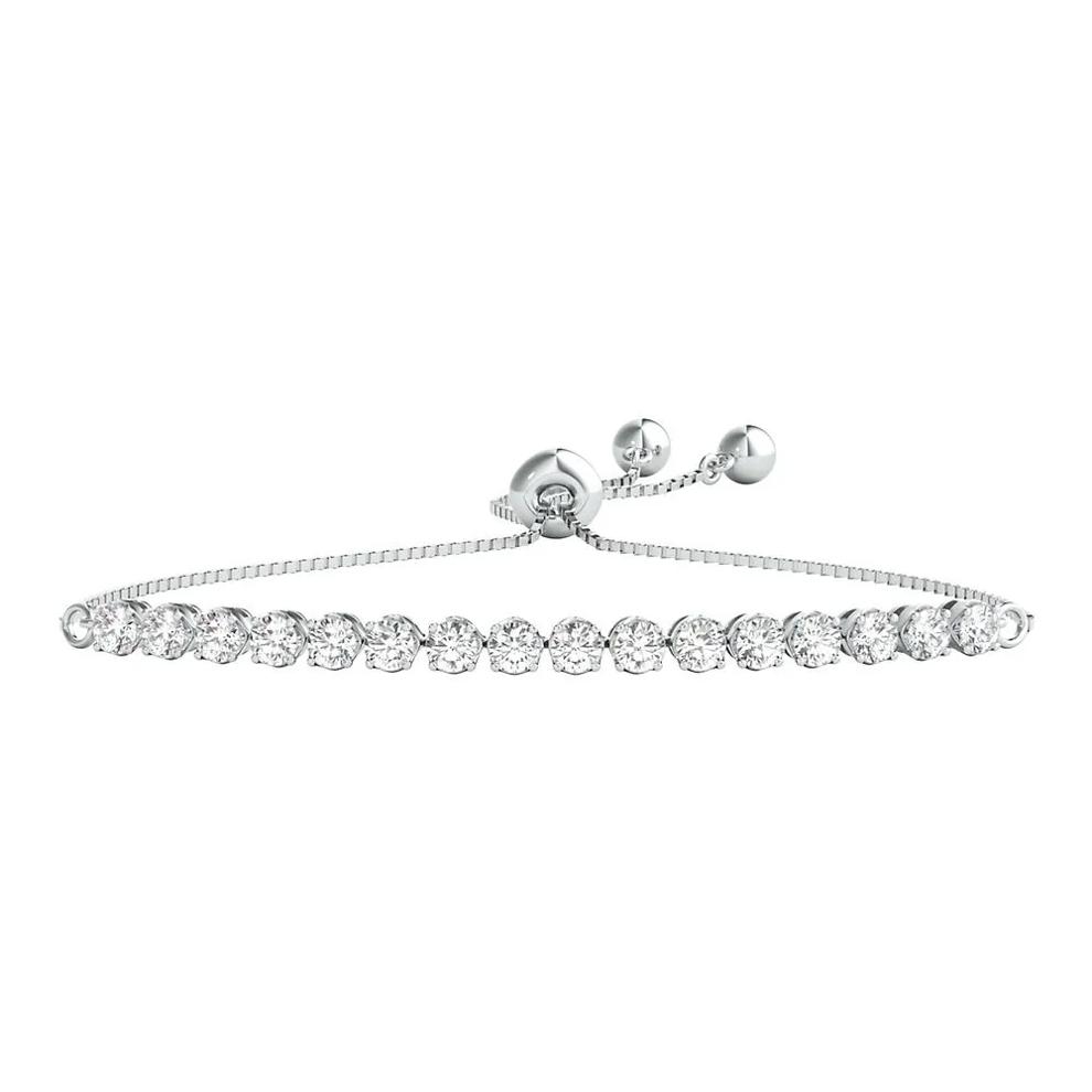1/4 ct. tw. Diamond Bolo Bracelet – Image 1 of 1