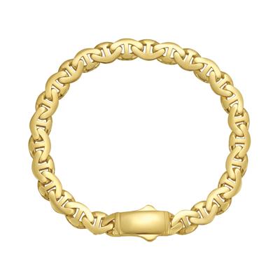 Marine-Link Bracelet in 10K Yellow Gold, 7.8MM, 8.25"