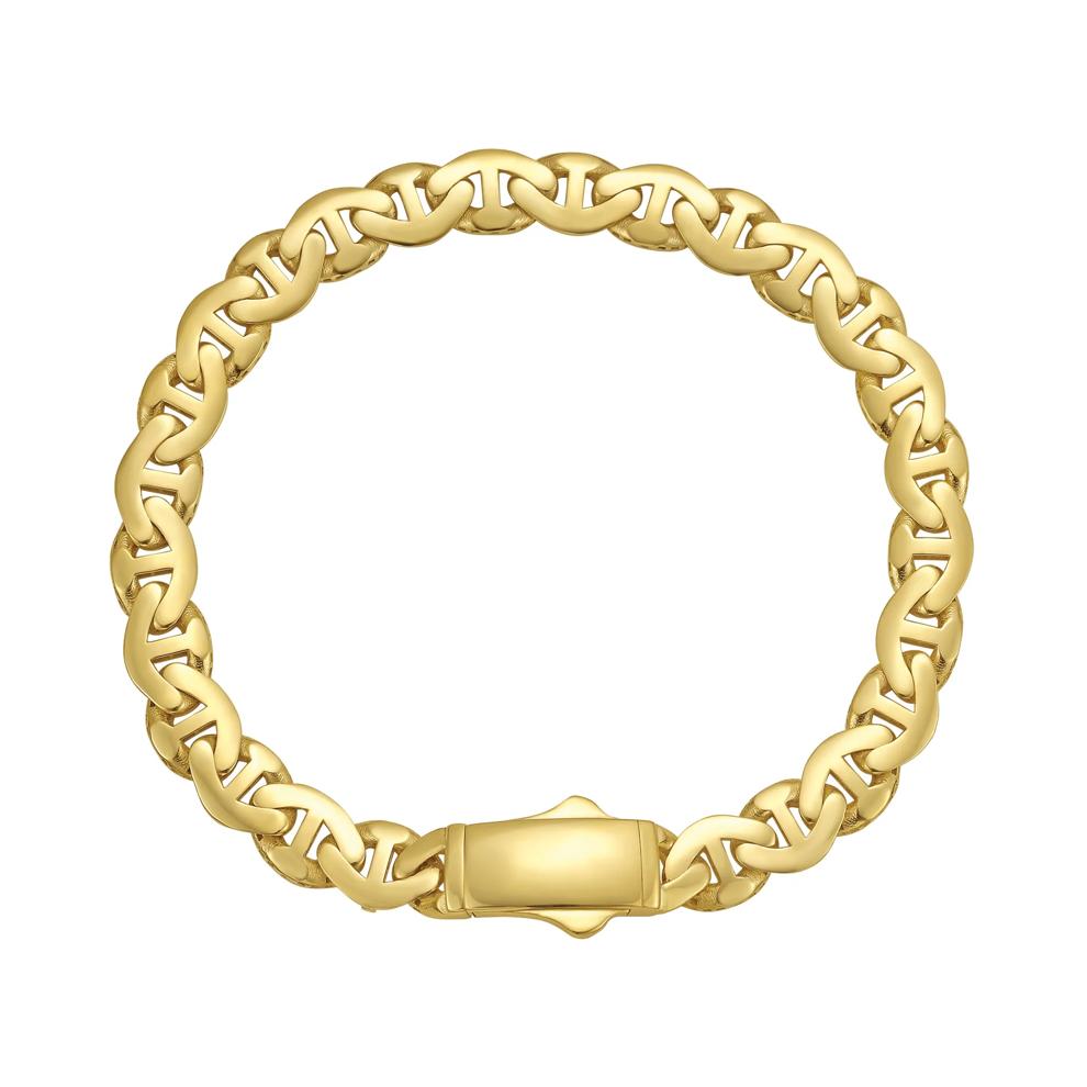 Marine-Link Bracelet in 10K Yellow Gold, 7.8MM, 8.25" – Image 1 of 1