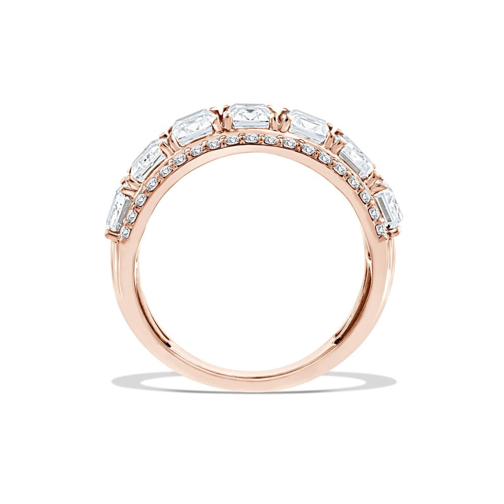 Lab Grown Diamond Anniversary Band in 14K Rose Gold (5 1/4 ct. tw.) – Image 2 of 4