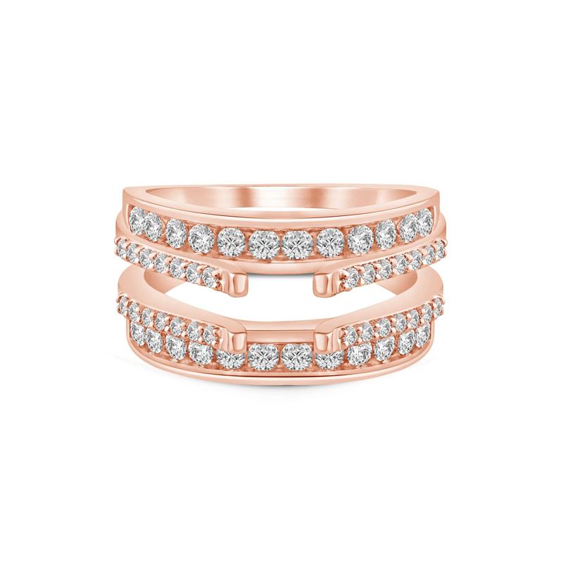 Lab Grown Diamond Ring Enhancer in 14K Rose Gold &#40;1 ct. tw.&#41; – Image 1 of 3